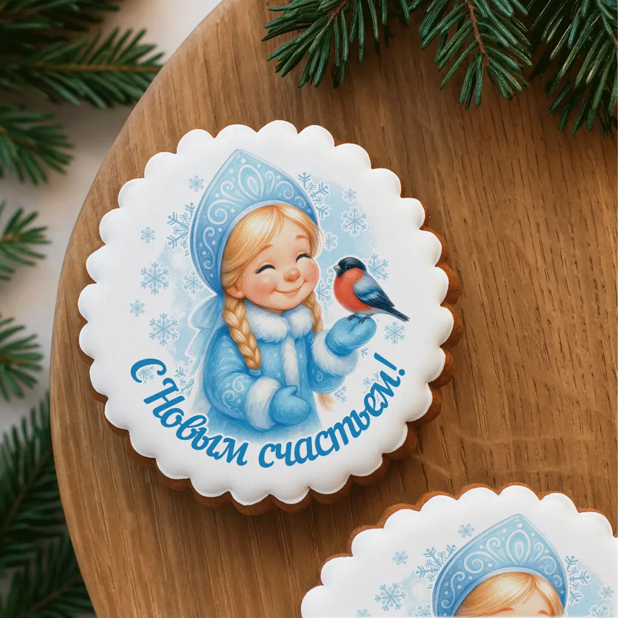 Круглые открытки 01